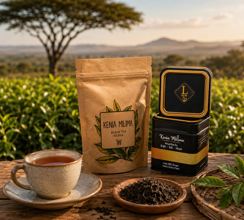 Kenia Milima Leo Tea produkcja w afryce
